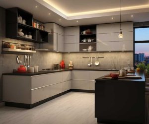 How to Design a Modern L Shape Modular Kitchen • 333+ Images • [ArtFacade] (3)