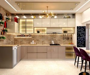 Mr_ sunny roy's luxury modern kitchen _ kolkata west bengal _ cdi _ homify